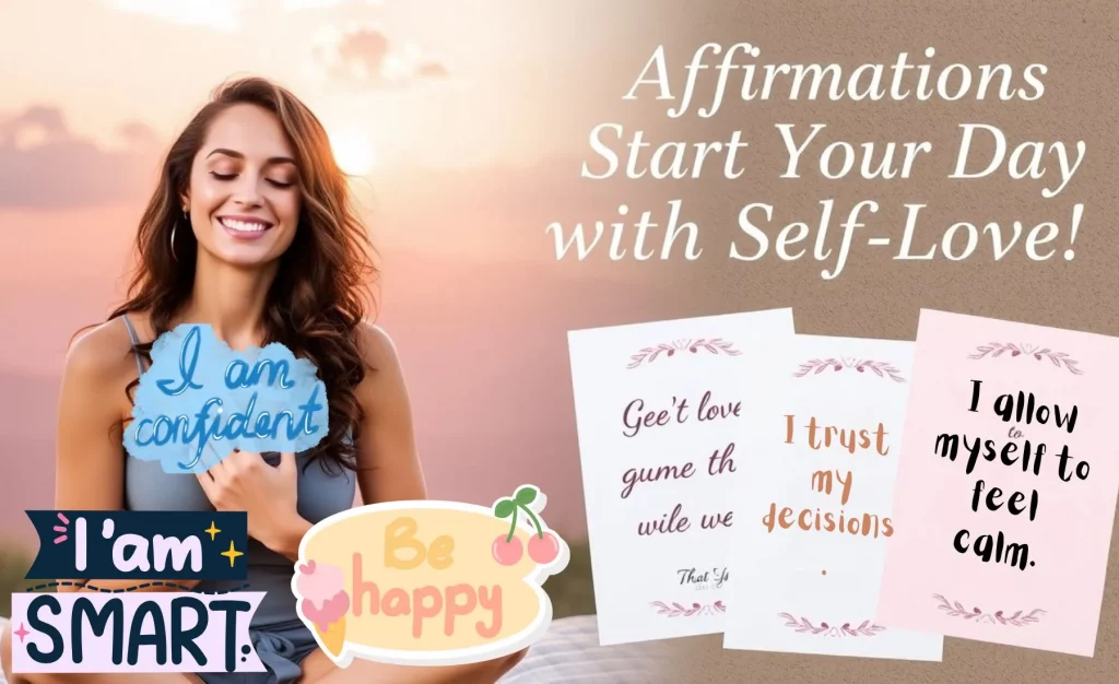 Balancing Getting Motivated and Staying Calm in Morning affirmations